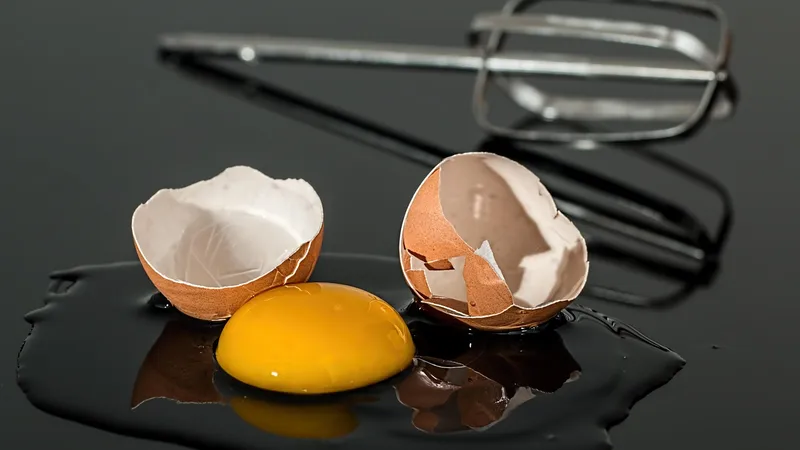 Yaşlılıkta protein ihtiyacı için yumurta, yoğurt ve balıkla öğün hazırlayan yaşlı çift